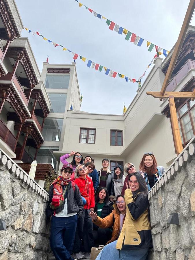 ホテル Ashoka Ladakh レー エクステリア 写真